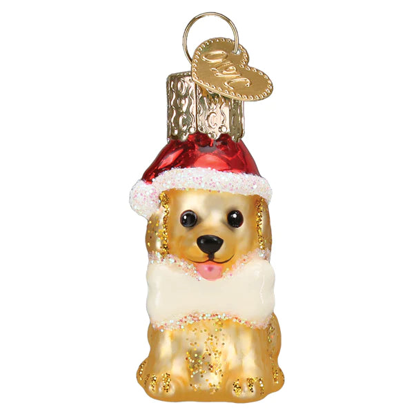 Mini Jolly Pup Ornament - Old World Christmas