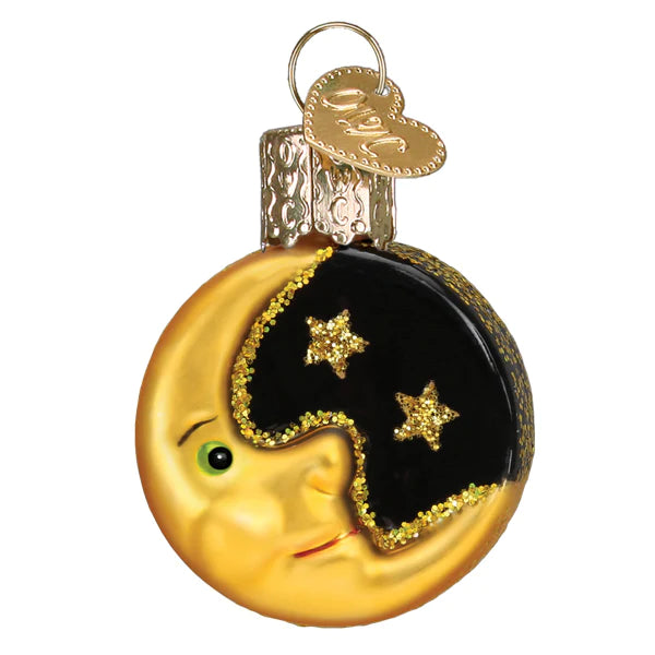 Mini Moon Ornament - Old World Christmas