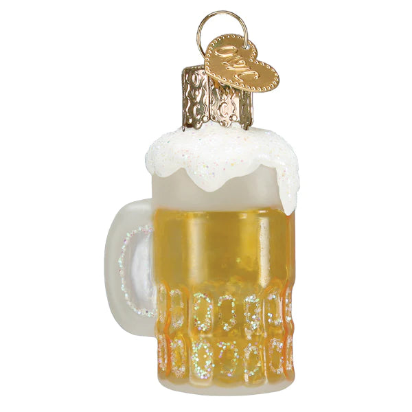 Mini Mug Of Beer Ornament - Old World Christmas