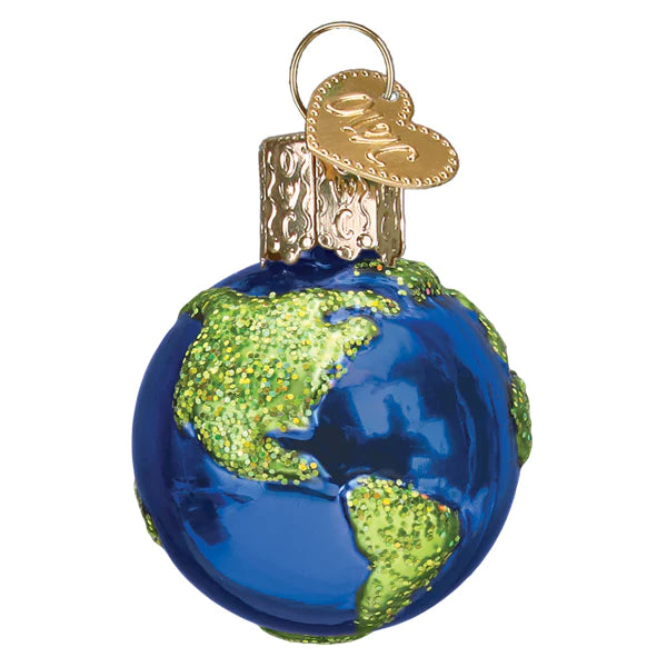 Mini Planet Earth Ornament - Old World Christmas