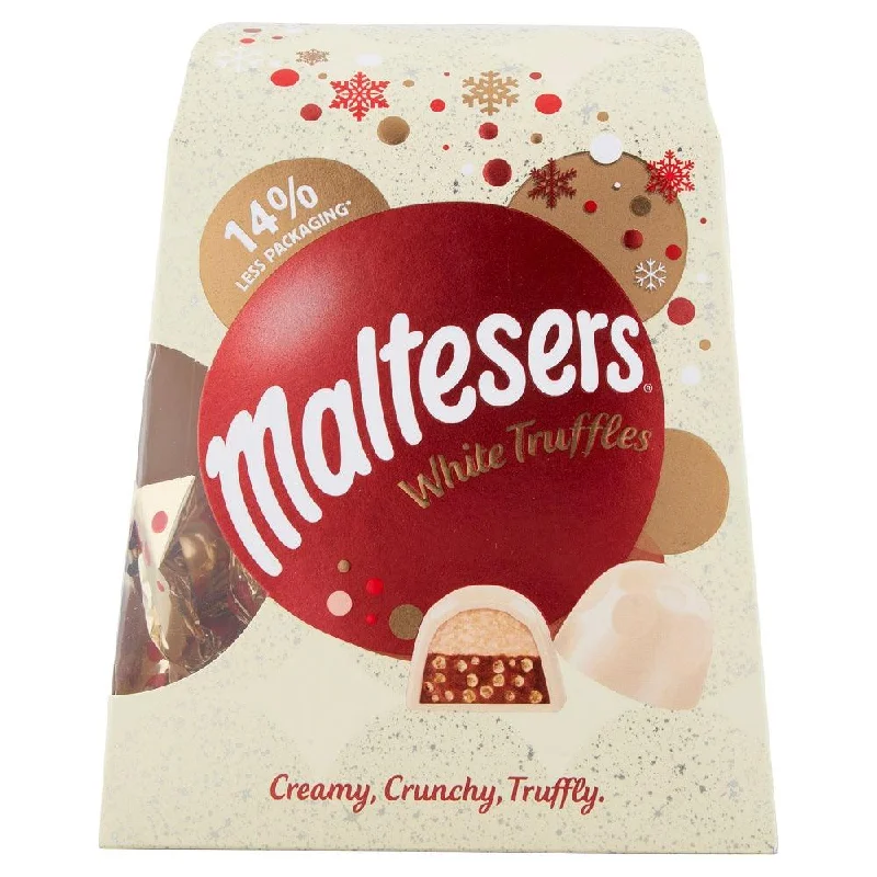 M'ltesers White Truffles Chocolate Medium Gift Box 200g