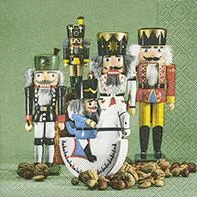 Nutcracker Parade Luncheon Size Paper Napkins