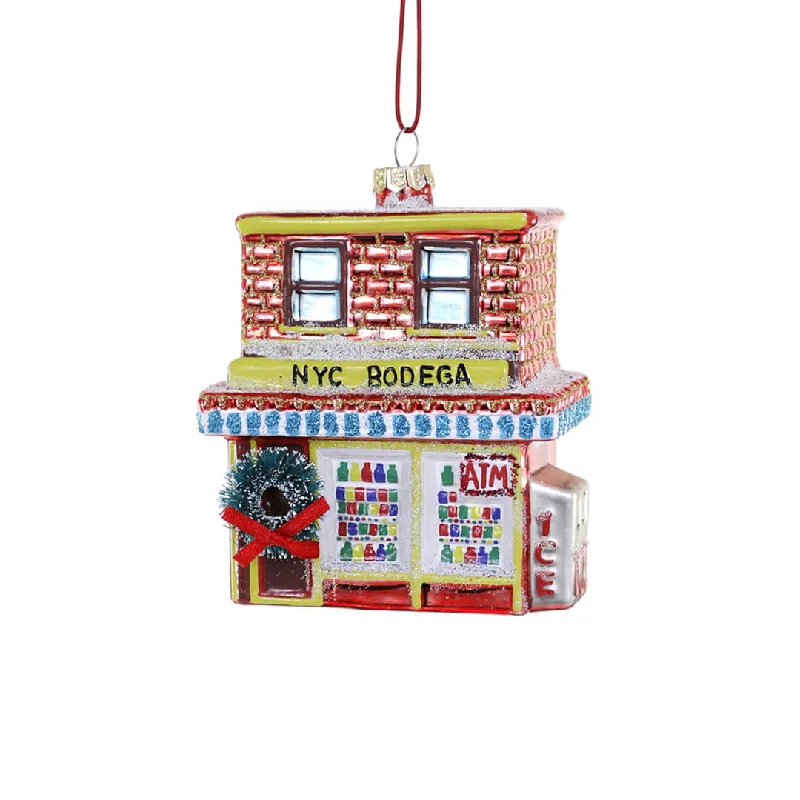 NYC Bodega Ornament 4.75"