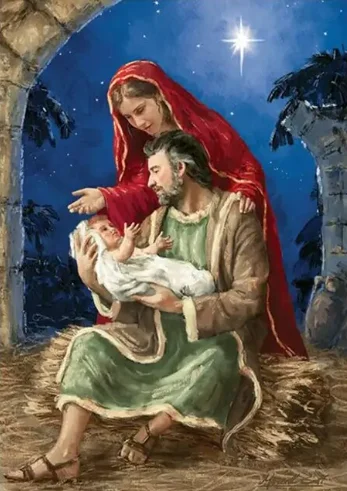 Paint by Number Artistic Devotion: Nativity Scene