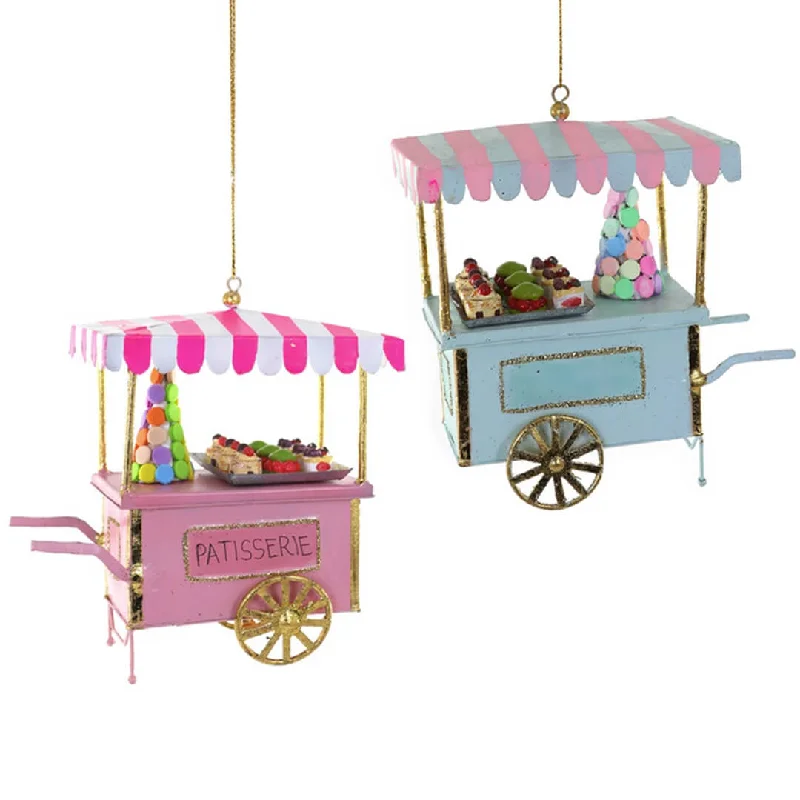 Patisserie Cart Ornament 5"