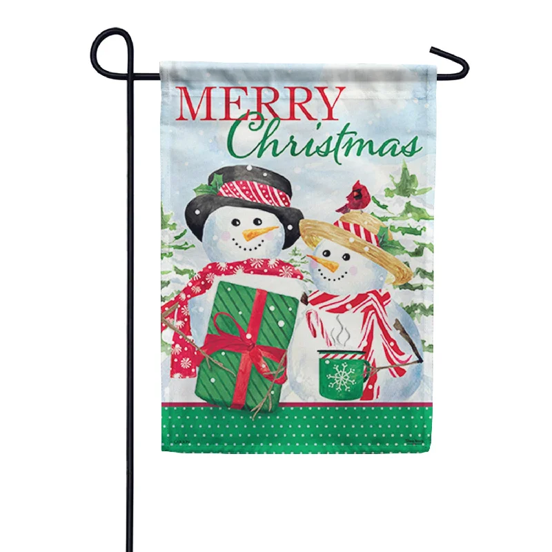 Peppermint Holiday Garden Flag