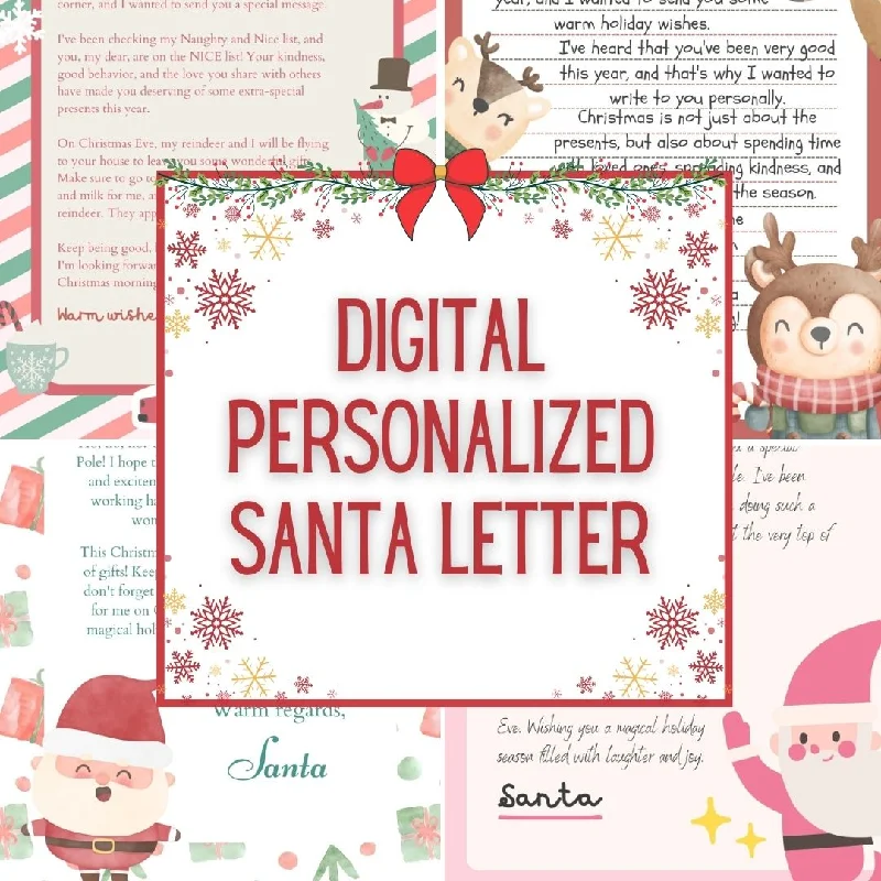 PERSONALIZED SANTA LETTER