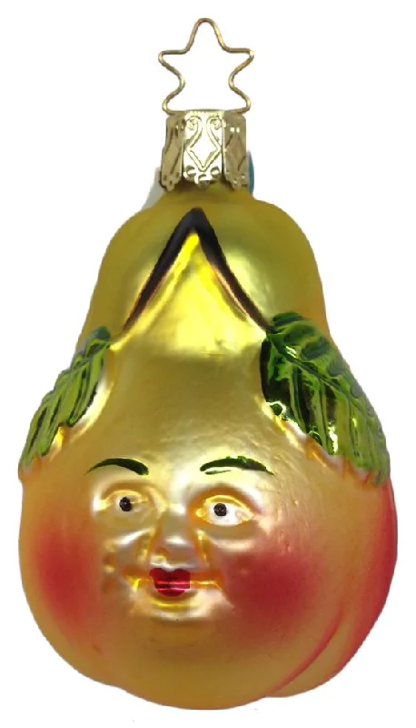 Pete the Pear Ornament by Inge Glas of Germany