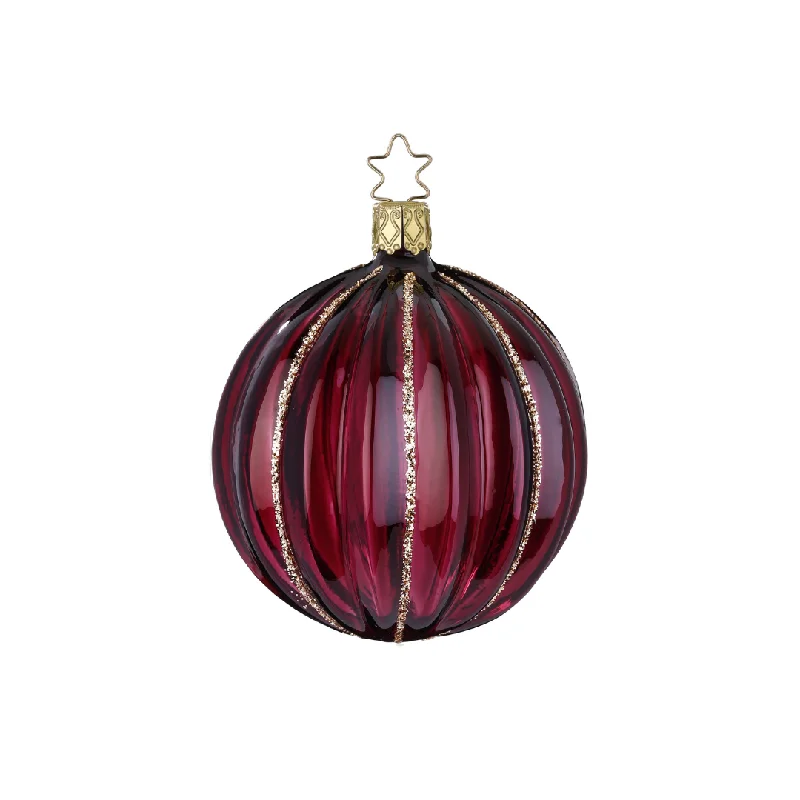 Phantasy Ball, aubergine by Inge Glas of Germany