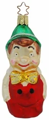 Pinocchio Boy Ornament by Inge Glas of Germany