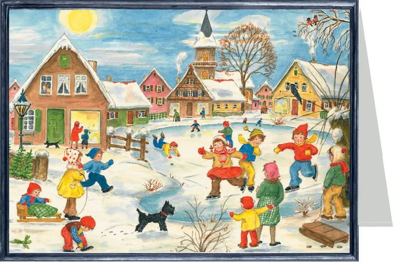 Playing Children Card by Richard Sellmer Verlag