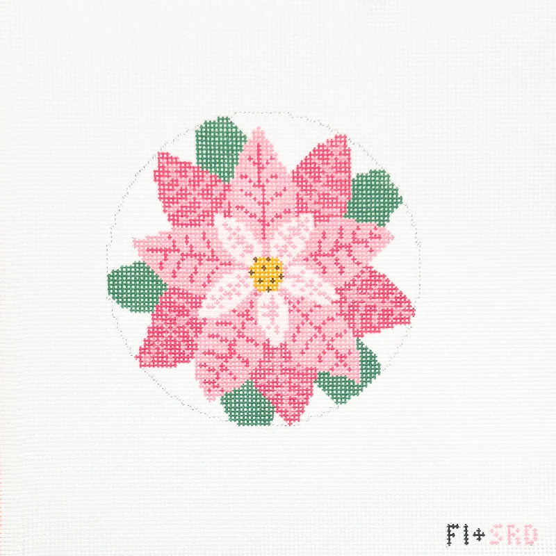 Poinsettia Round