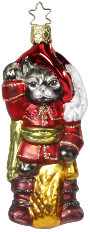 Puss 'n' Boots Ornament by Inge Glas of Germany