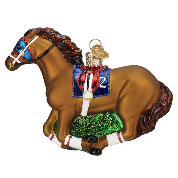 Racehorse Ornament - Old World Christmas