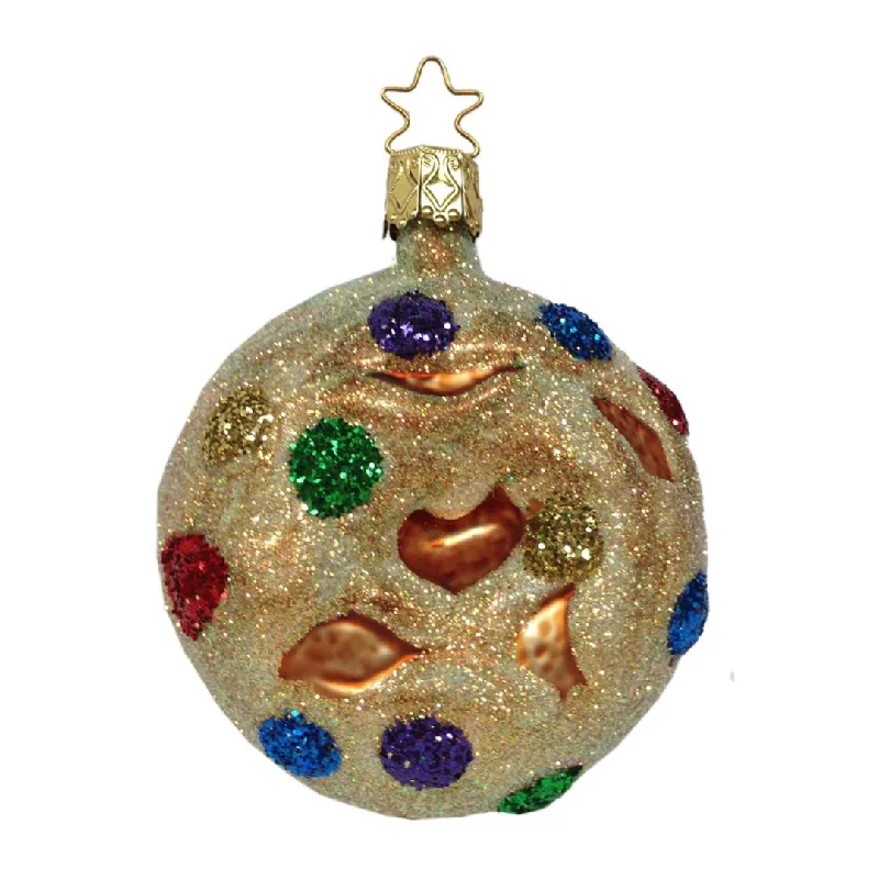 Rainbow Sprinkles, Donut Ornament by Inge Glas of Germany