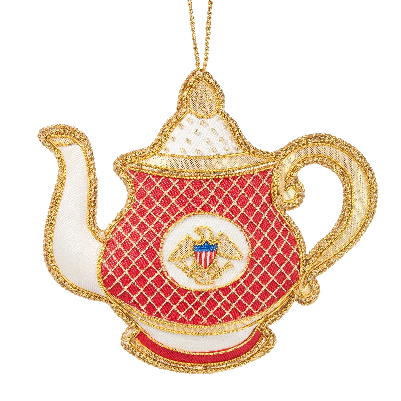 Reagan China Teapot Ornament