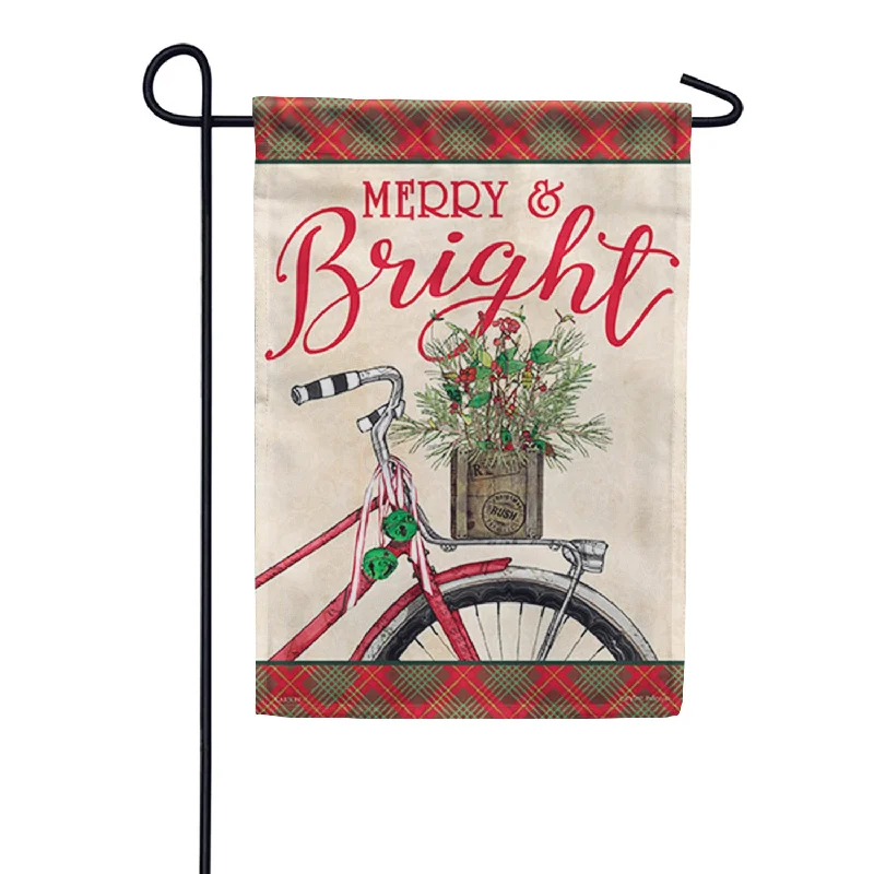 Red Bike Garden Flag