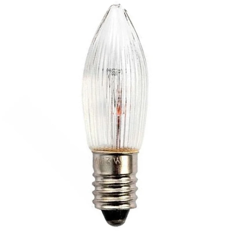 14v 3w Ribbed Bulb, Single