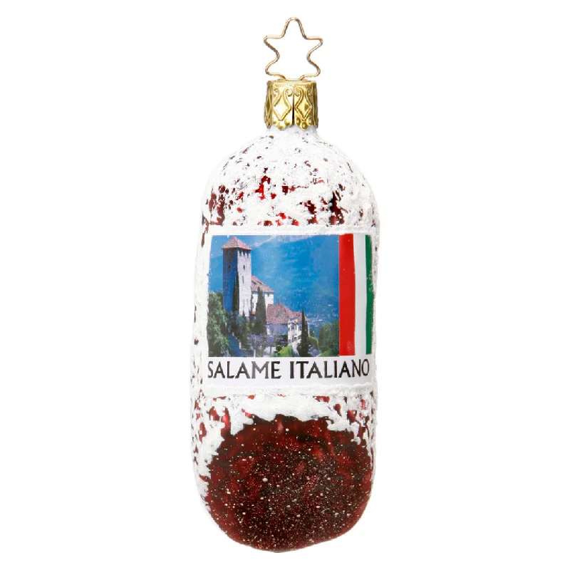 Salami Ornament by Inge Glas of Germany