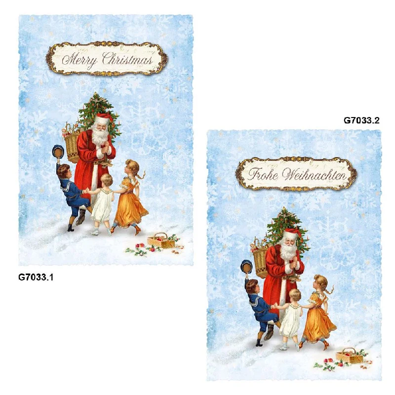 Santa and Children Card by Gespansterwald GmbH