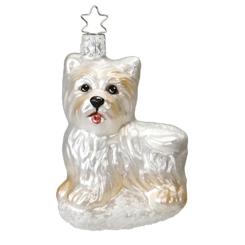 Schlecki the Scottie Ornament by Inge Glas of Germany