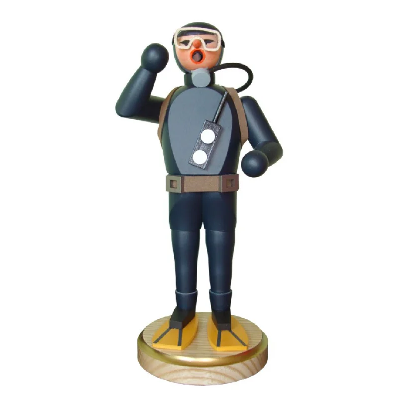 Scuba Diver Incense Smoker by Eva Beyer