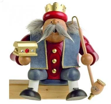 Sitting Holy King Caspar Incense Smoker by KWO