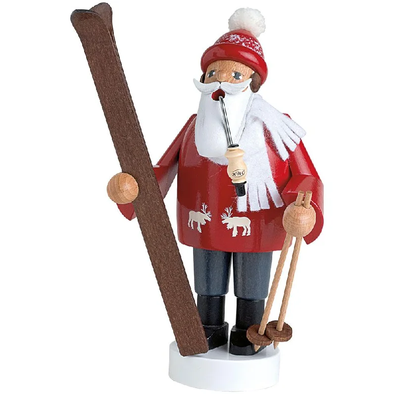 Skier in Red Incense Smoker by KWO