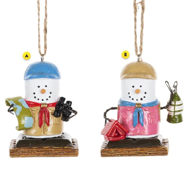 S'mores Explorer Ornaments