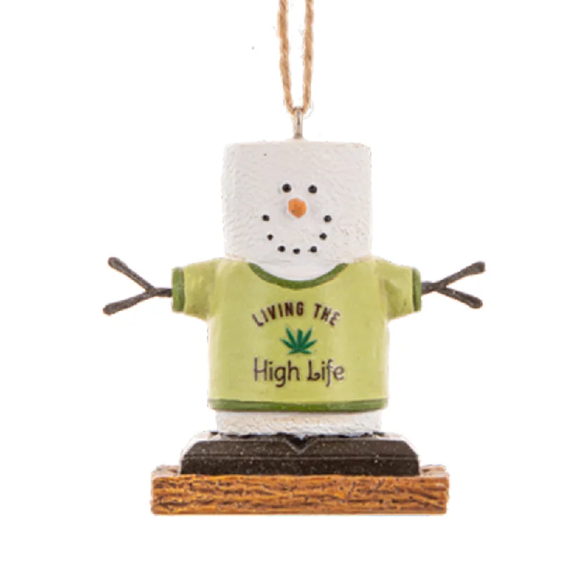 S'mores Living High Ornament