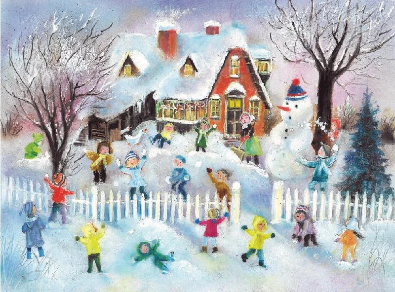 Snowball Fight Advent Calendar by Richard Sellmer Verlag