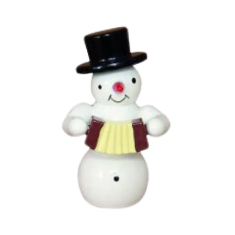 Snowman Band, Snowman with Concertina by Erzgebirgische Holzkunst Gahlenz GmbH