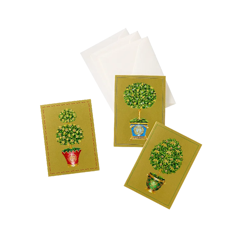 State Room Topiary Gift Enclosure Cards