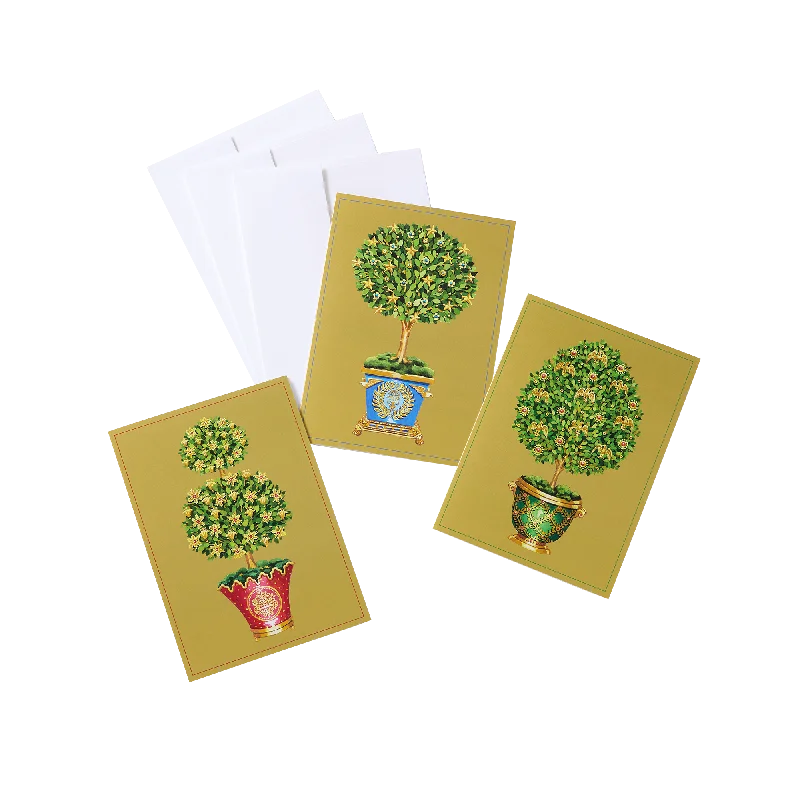 State Room Topiary Note Cards