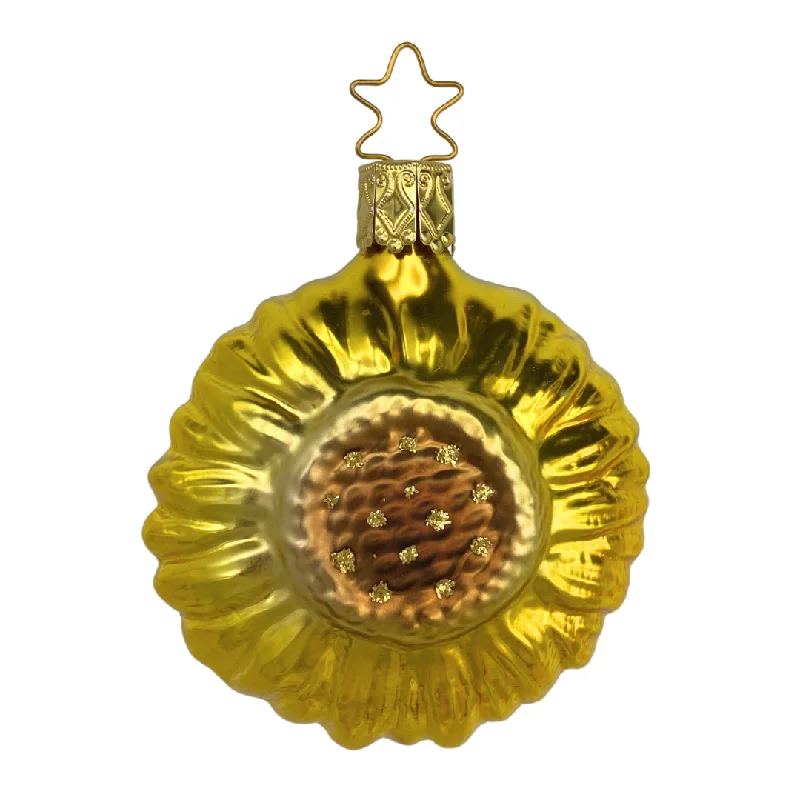 Sun Flower Ornament by Inge Glas of Germany