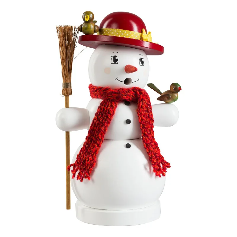 Tall Snowwoman smoker by Richard Glasser