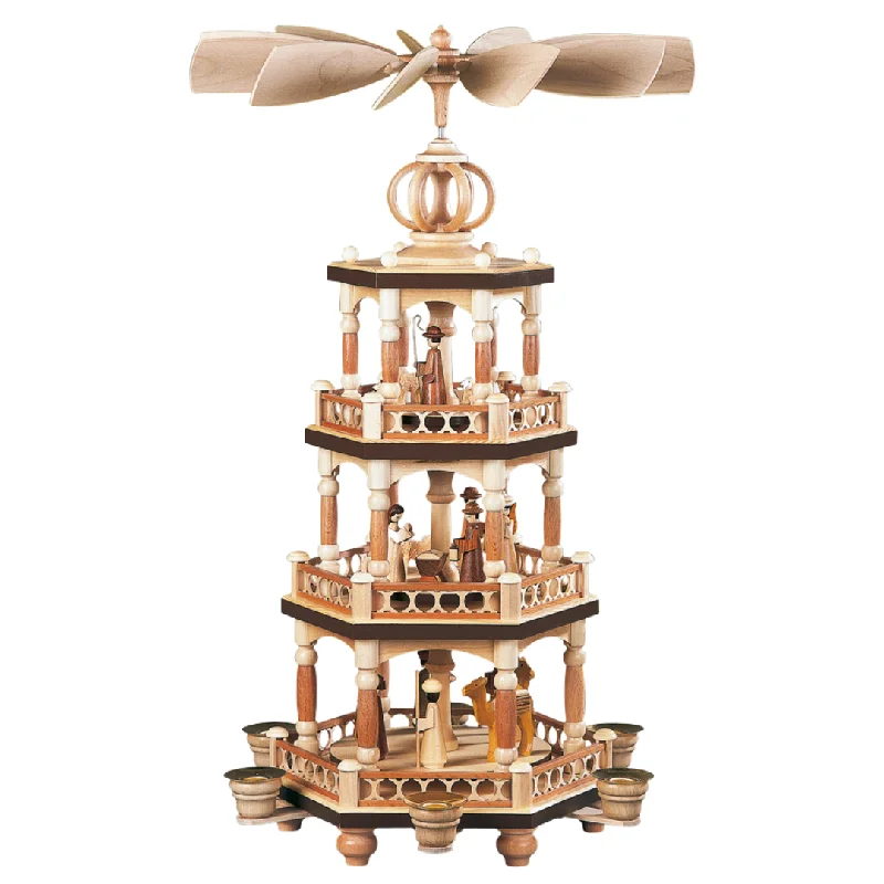 Three Tier "Christmas Story" Pyramid by Mueller GmbH