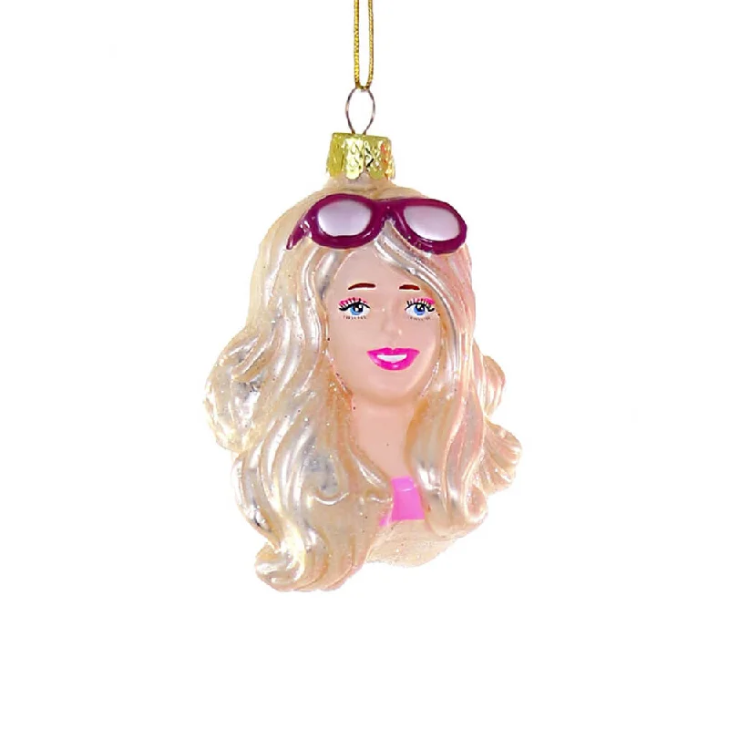 Toy Doll with Sunglasses Ornament 3"