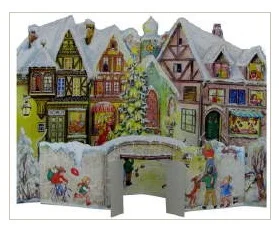 Christmas at the Walled City Advent Calendar published by Stuttgart-based Richard Sellmer Verlag