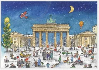 Brandenburg Gates Advent Calendar published by Stuttgart-based Richard Sellmer Verlag