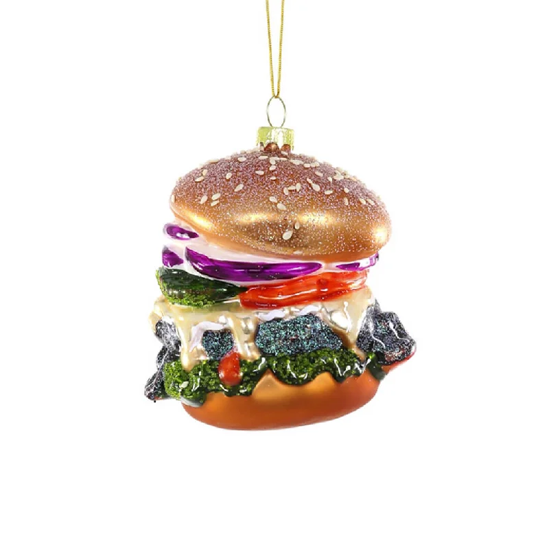 Ultimate Hamburger Ornament 4"