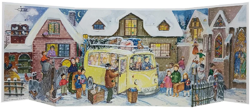 VW Van Advent Calendar by Richard Sellmer Verlag