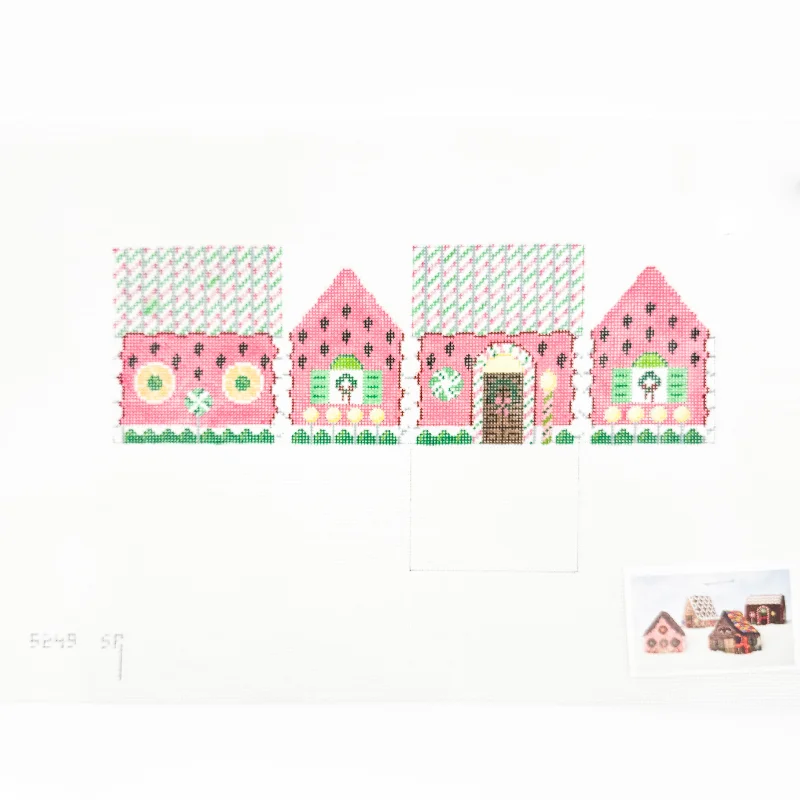 Watermelon 3D Gingerbread House