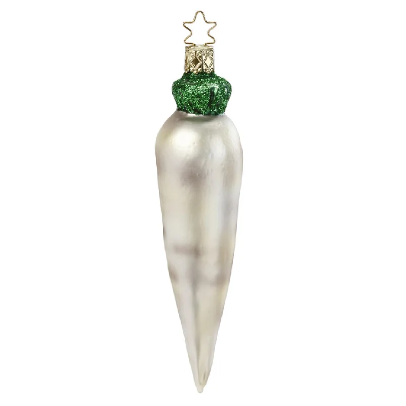 White Radish Ornament by Inge Glas